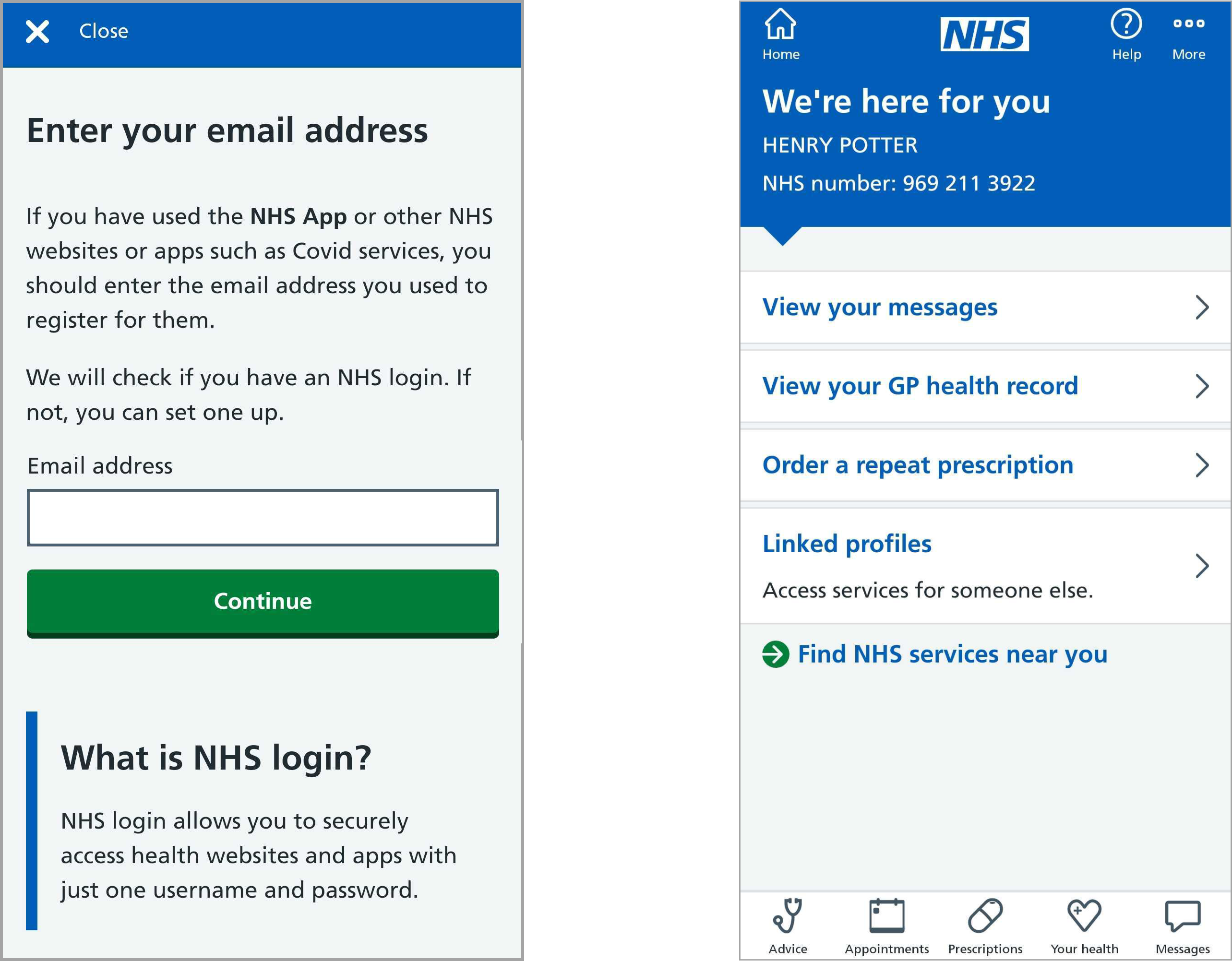 Accessing Patchs Via The Nhs App Patchs Support